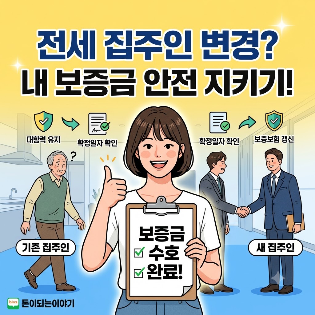 "전세 살고 있는데 집주인이 바뀐대요" 세입자 계약해지 권리와 보증금 방어 대책
