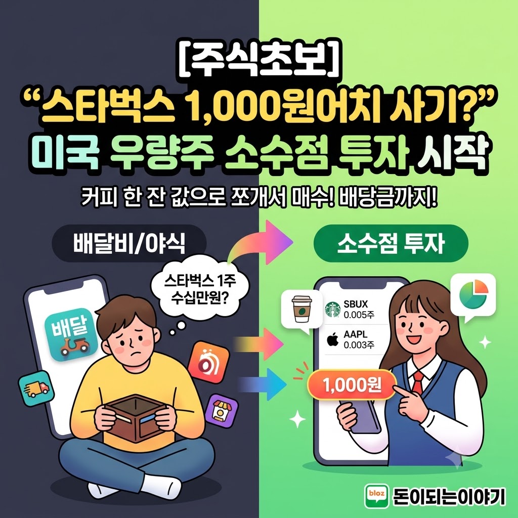 해외주식 소수점 거래 원리와 증권사별 수수료 및 환전 우대율 비교